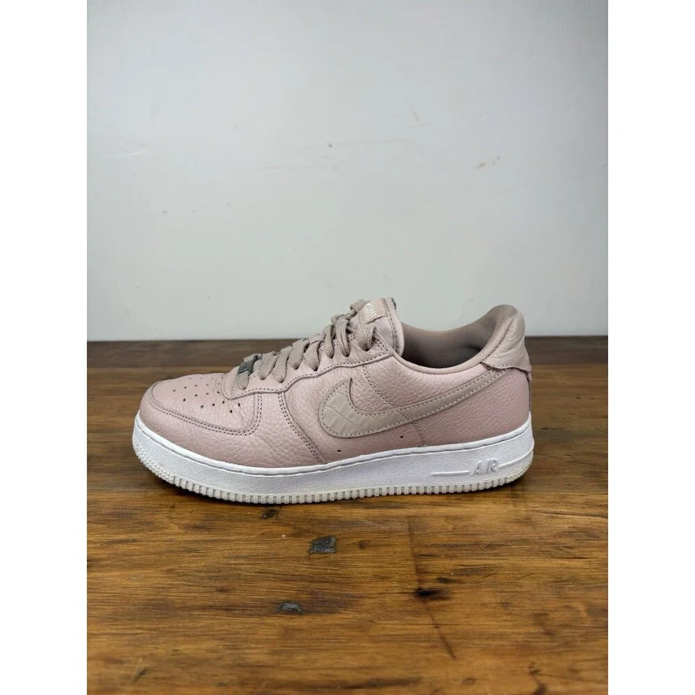 Nike Air Force 1 07 Craft Vachetta Tan Premium Leather Mens Size 8.5 CU4865-200